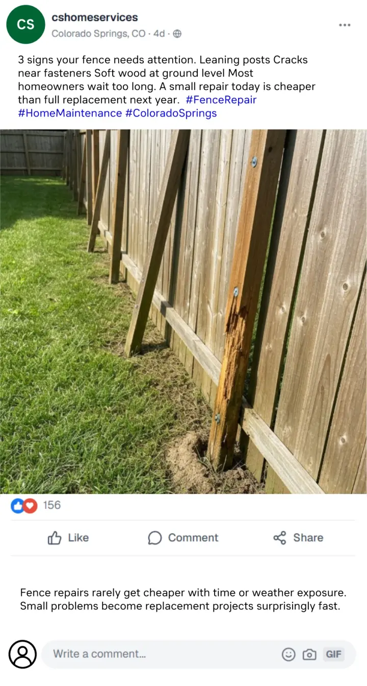 Home Services post 1