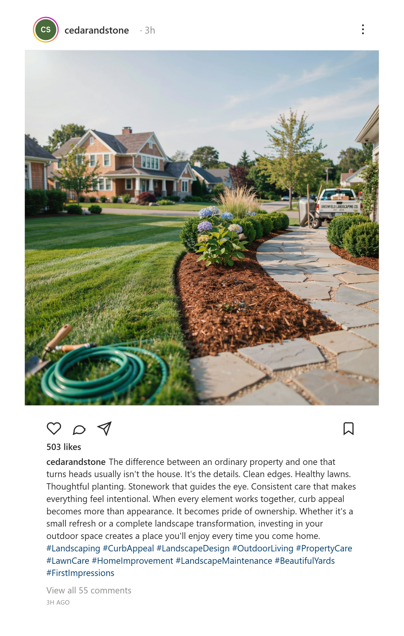 Home Services Instagram post