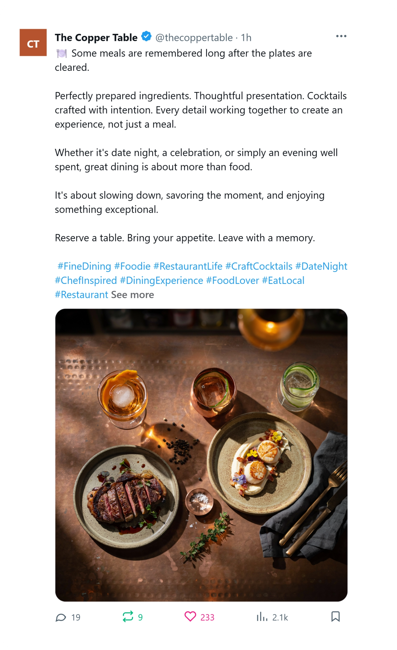 Restaurants X post